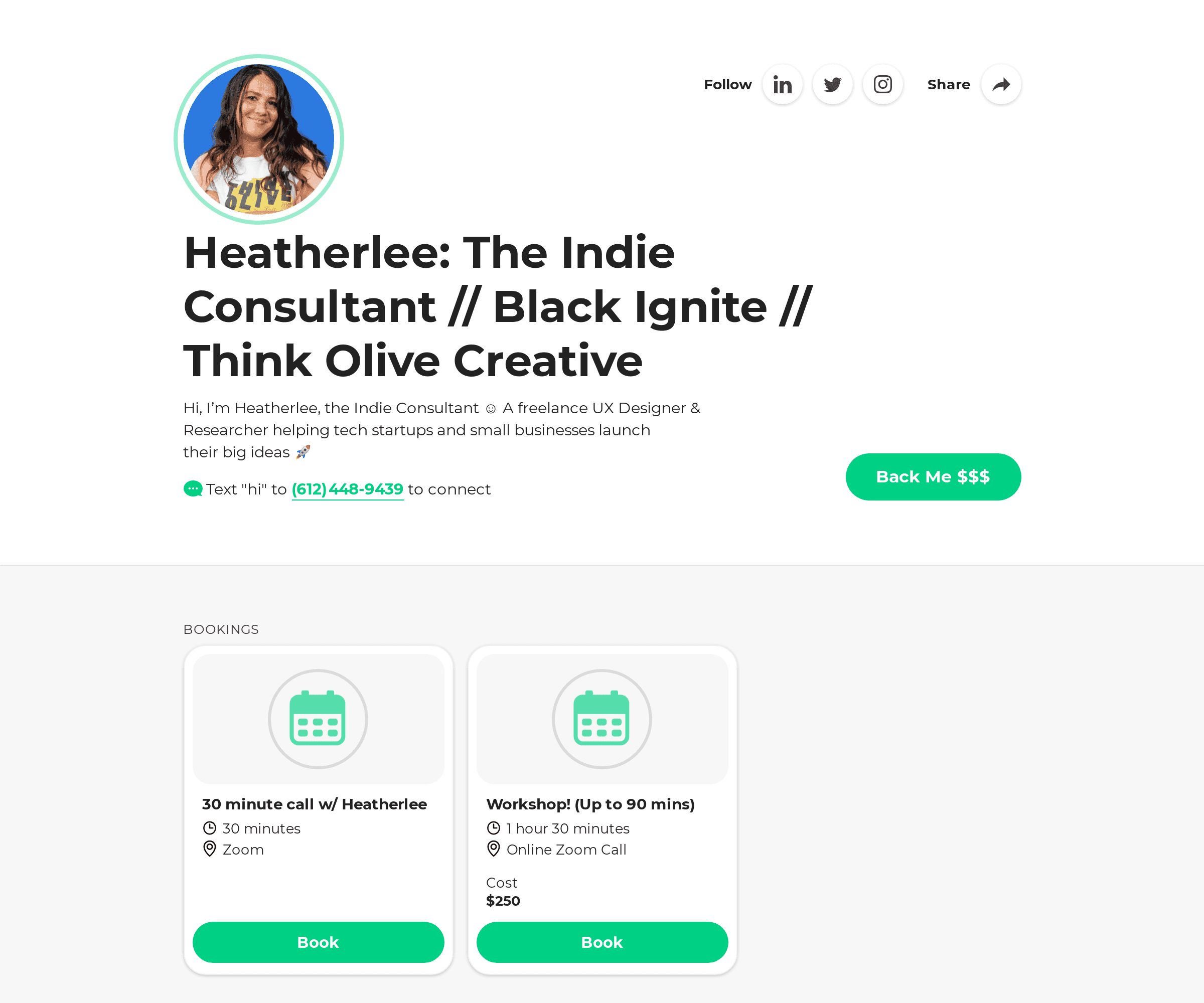 Featured Site: Heather Lee